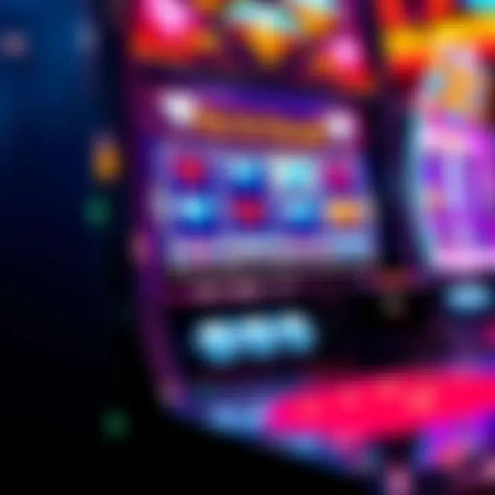 Interface of White Hot Diamonds Slot Machine A vibrant display of the White Hot Diamonds slot machine interface