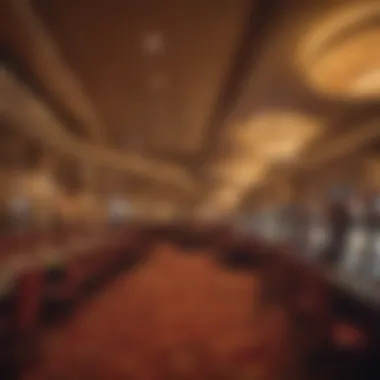 Golden Nugget Casino Dining Area Dining area featuring a luxurious restaurant within the Golden Nugget Casino.