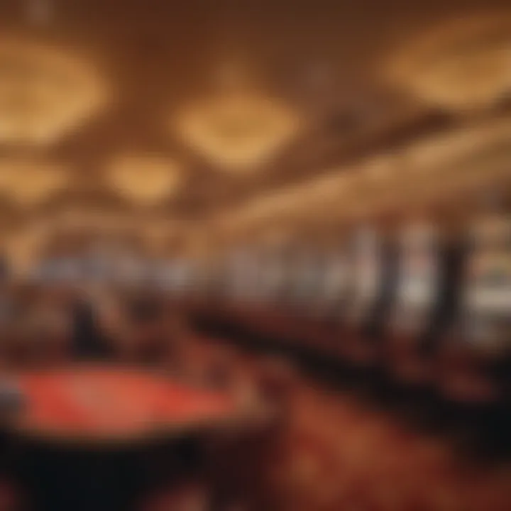 Entertainment scene capturing a live performance at the Golden Nugget Casino.