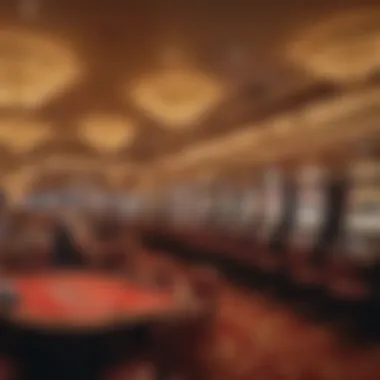 Golden Nugget Casino Entertainment Scene Entertainment scene capturing a live performance at the Golden Nugget Casino.