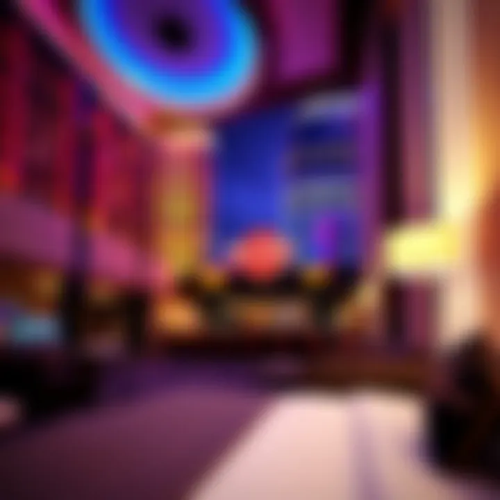 Elegant Stays at Hard Rock Hollywood Luxurious hotel accommodations with a stylish and modern design.