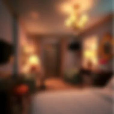 Unique Decor in a Hidden Gem Hotel Cozy room with unique decor at an off-the-beaten-path hotel