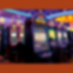 Exciting high limit slot machine with vibrant graphics