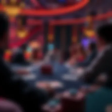 Diverse poker scenarios in gameplay