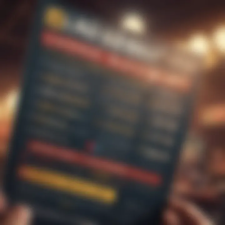 Checklist for selecting the ideal sports betting offer
