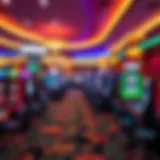 Vibrant Gaming Floor at Legends Casino Inside view of Legends Casino showcasing the gaming floor