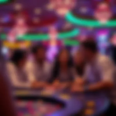 Team Building at Legends Casino Employees enjoying a team-building activity at Legends Casino