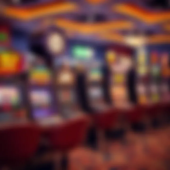 Variety of Slot Machine Types Different types of slot machines displayed together