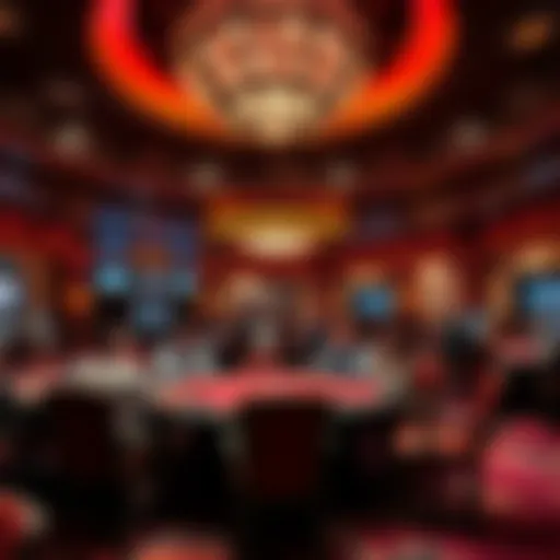 Mohegan Sun Poker Room Ambiance Overview of Mohegan Sun poker room