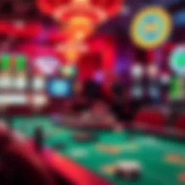 Socio-Economic Impact of Online Gambling in New York Conceptual image representing the socio-economic impact of gambling in New York