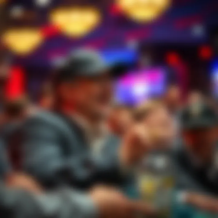 Phil Hellmuth Connecting with His Audience Phil Hellmuth engaging with fans at a poker event