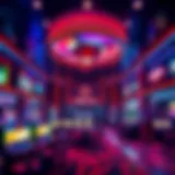 Overview of Rhythm City Sportsbook interior and design