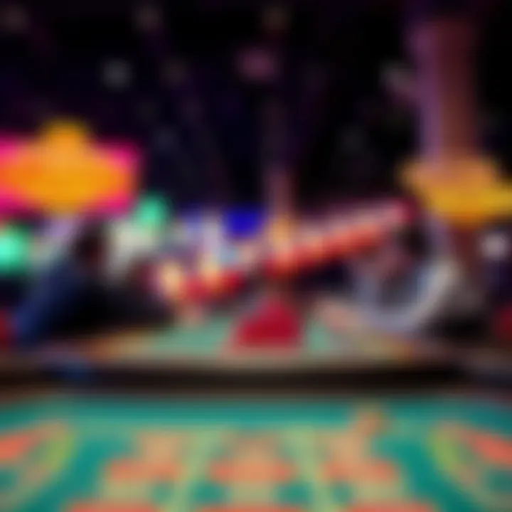 Casino Gaming Table Experience Casino gaming table with players