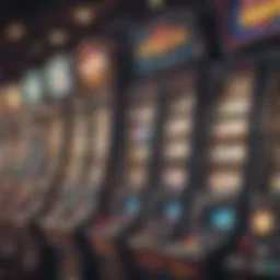 Visual representation of various slot machine types