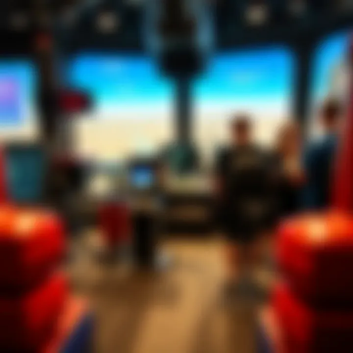 Technological setup behind the flight simulation at Soarin' Las Vegas