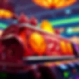 Artistic representation of Sun Moon Slots showcasing vibrant symbols and dynamic gameplay.