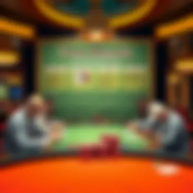 Casino Etiquette for Texas Hold'em Players Illustration of poker etiquette rules displayed at a casino