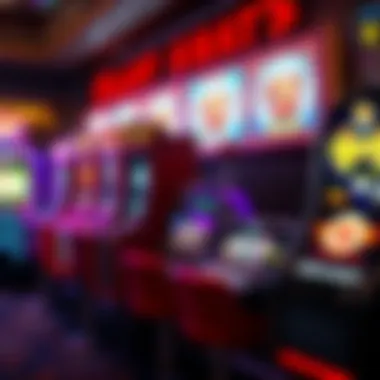 The Evolution of Slot Machines A graphical representation illustrating the evolution of slot machines through the decades