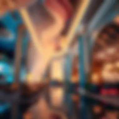 Luxury Hotel Lobby Design Stunning interior of a luxury hotel lobby in Las Vegas