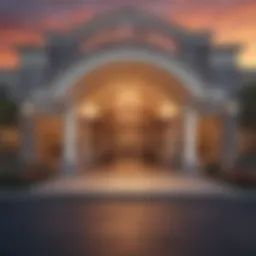 Exterior view of Turning Stone Casino