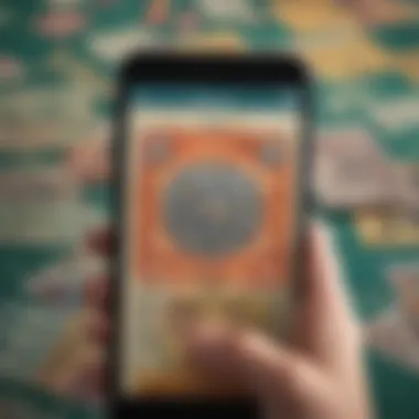 Scanning a lottery ticket with a smartphone application