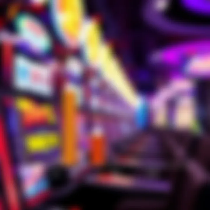 Return-to-Player Percentages Graph illustrating return-to-player percentages of various slot machine types