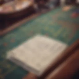 Visual representation of a five-leg parlay betting slip