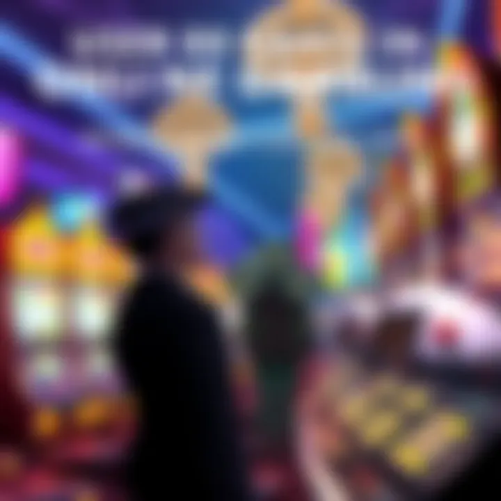 Infographic highlighting user demographics in online gambling