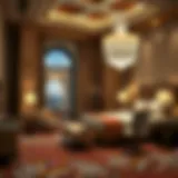 Elegant Venetian hotel room showcasing luxury decor