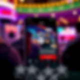 Visual representation of the new WSOP app interface